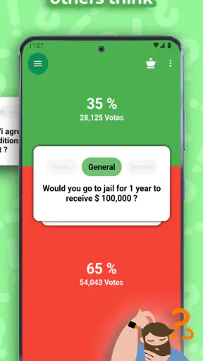 Yes or No screenshot