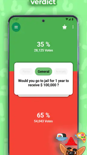 Yes or No screenshot