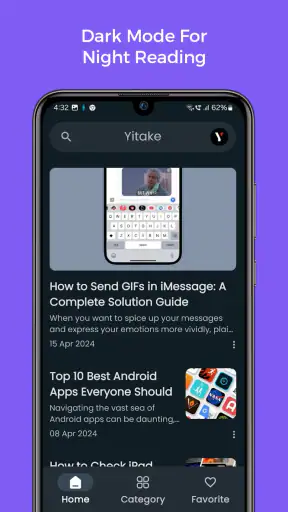 Yitake - App screenshot