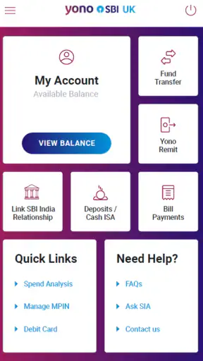 YONO SBI UK screenshot