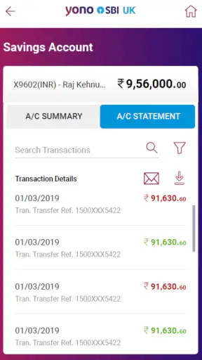 YONO SBI UK screenshot