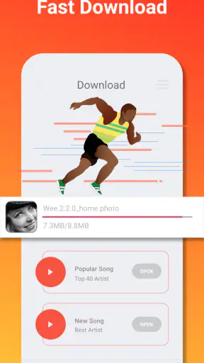 You Browser with File Manager screenshot