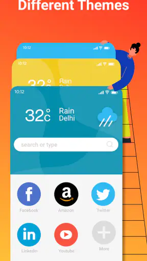 You Browser with File Manager screenshot