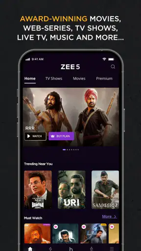 ZEE5 Movies, Web Series, Shows screenshot