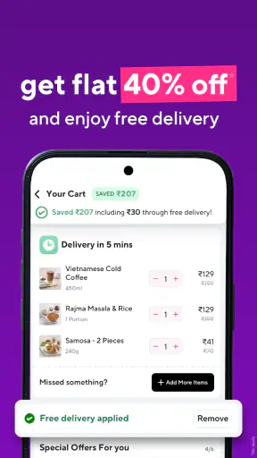 Zepto Cafe screenshot