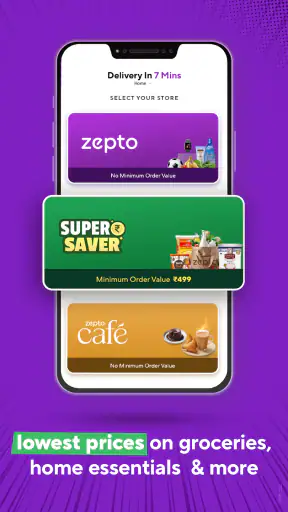 Zepto:10-Min Grocery Delivery* screenshot