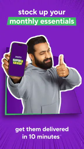 Zepto:10-Min Grocery Delivery* screenshot