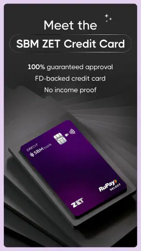 ZET- Credit Card, Credit Score screenshot