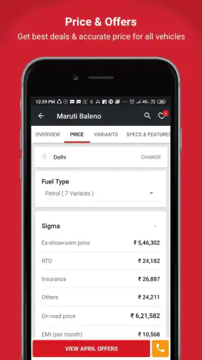 ZigWheels - Car, Bike & Review screenshot