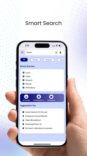 ZingHR screenshot