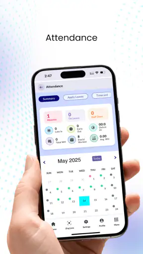 ZingHR screenshot