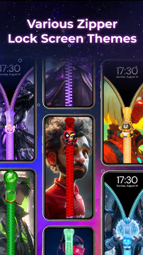 ZipLock - Zipper Lock Screen screenshot