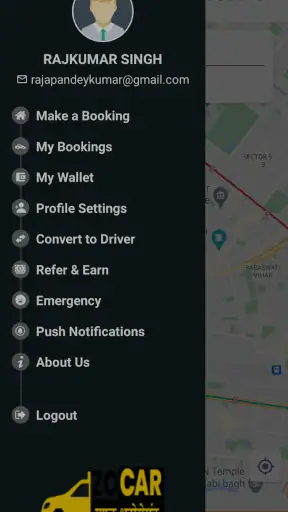 Zocar Taxi screenshot
