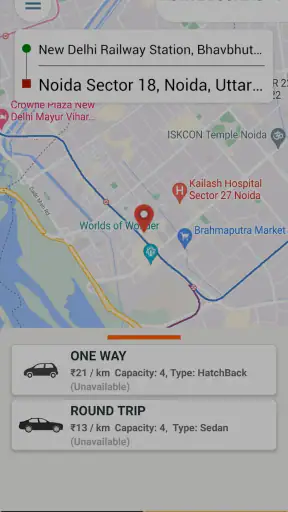 Zocar Taxi screenshot