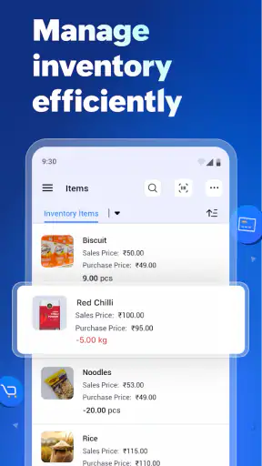 Zoho Books - GST Accounting screenshot