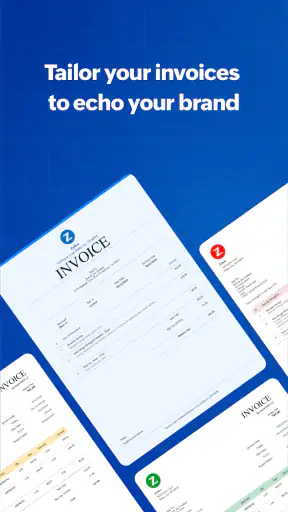 Zoho Invoice - GST Invoice App screenshot