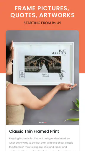 Zoomin: Frames, Prints & Gifts screenshot