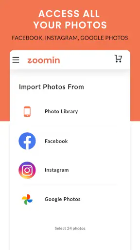 Zoomin: Frames, Prints & Gifts screenshot