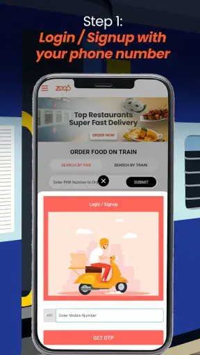 Zoop India-Order Food in Train screenshot