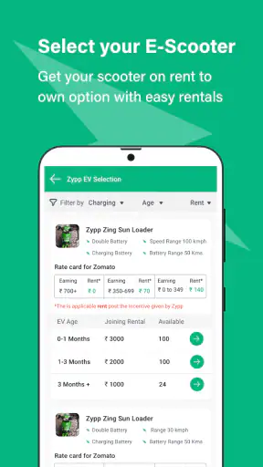 Zypp Pilot - Deliver via EVs screenshot