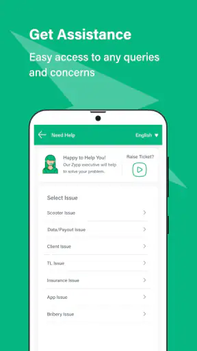 Zypp Pilot - Deliver via EVs screenshot