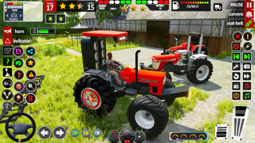 असली ट्रैक्टर गेम सिम्युलेटर screenshot