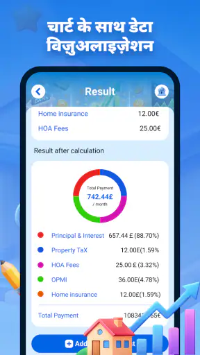 आसान ऋण कैलकुलेटर screenshot
