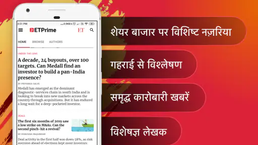 इकनॉमिक टाइम्स : मार्केट न्यूज screenshot