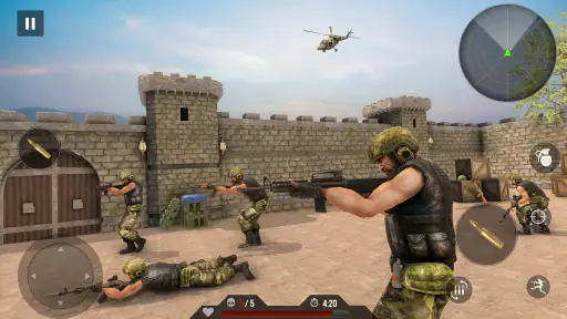 एफपीएस एनकाउंटर शूटिंग गेम्स screenshot