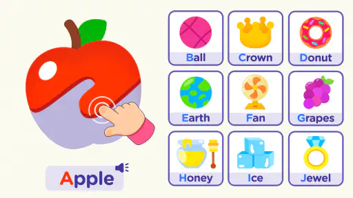 एबीसीडी बच्चों के खेल ABC kids screenshot