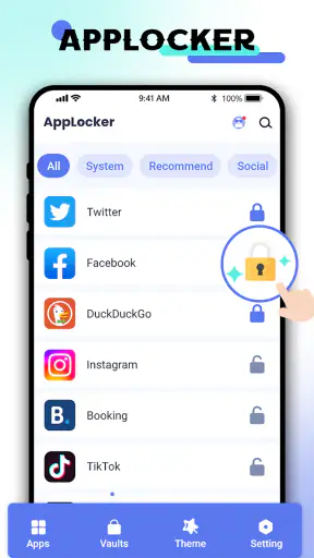 ऐप लॉक: लॉक ऐप, फिंगर लॉक screenshot