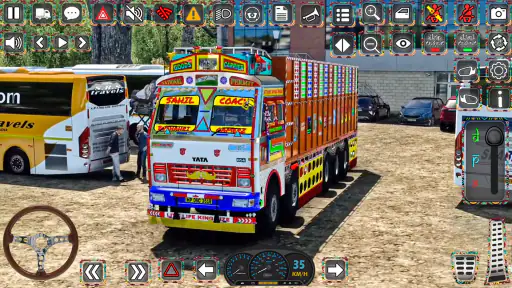 ऑफ रोड कार्गो ट्रक गेम्स 3डी screenshot