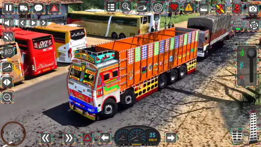 ऑफ रोड कार्गो ट्रक गेम्स 3डी screenshot