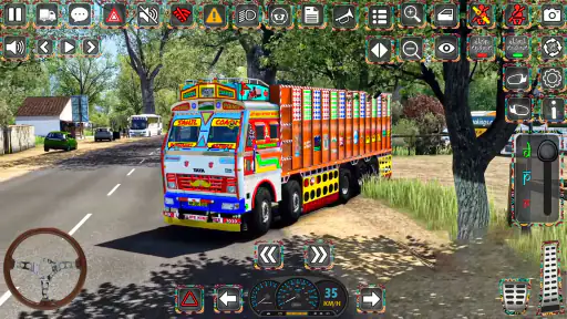 ऑफ रोड कार्गो ट्रक गेम्स 3डी screenshot