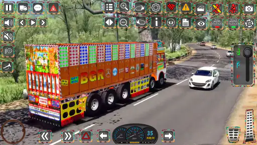 ऑफ रोड कार्गो ट्रक गेम्स 3डी screenshot