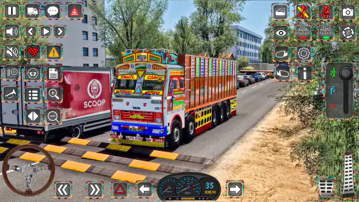 ऑफ रोड कार्गो ट्रक गेम्स 3डी screenshot