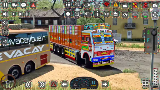 ऑफ रोड कार्गो ट्रक गेम्स 3डी screenshot