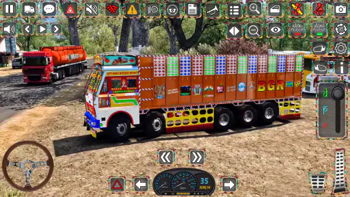 ऑफ रोड कार्गो ट्रक गेम्स 3डी screenshot
