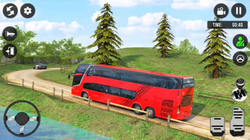 ऑफ रोड बस ड्राइविंग: Bus Games screenshot