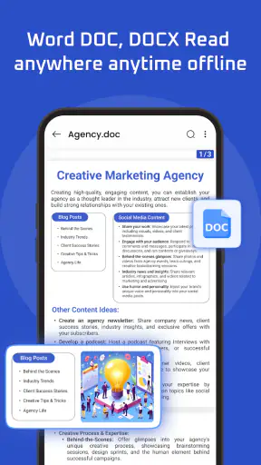 ऑफिस रीडर: PDF, DOC, XLS, PPT screenshot