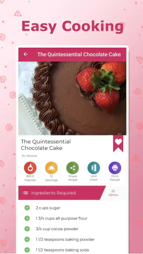 केक व्यंजनों screenshot