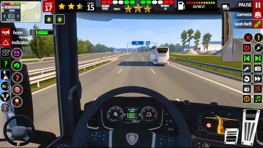 कोच बस गेम 3D बस ड्राइवर screenshot