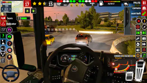 कोच बस गेम 3D बस ड्राइवर screenshot