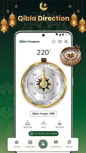 क़िबला कम्पास - क़िबला दिशा screenshot