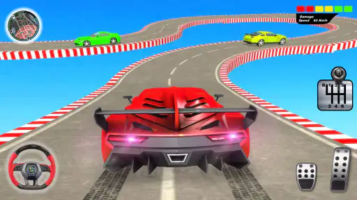 कार खेल करतब दौड़: kar game 3d screenshot
