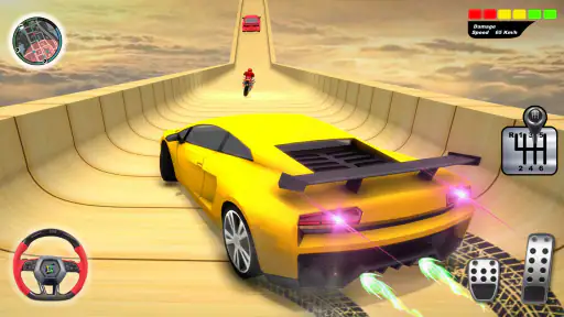 कार खेल करतब दौड़: kar game 3d screenshot