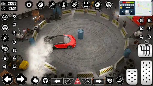 कार ड्राइविंग स्कूल कार का खेल screenshot