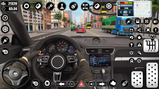 कार ड्राइविंग स्कूल, कार गेम्स screenshot