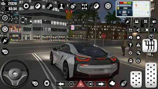 कार ड्राइविंग स्कूल, कार गेम्स screenshot