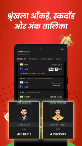 क्रिक रॉकेट: क्रिकेट लाइव लाइन screenshot